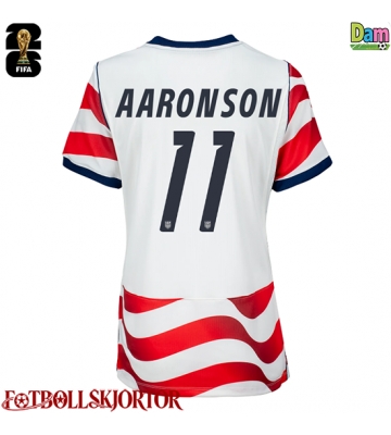 Förenta stater Brenden Aaronson #11 Hemmatröja Dam VM 2026 Kortärmad